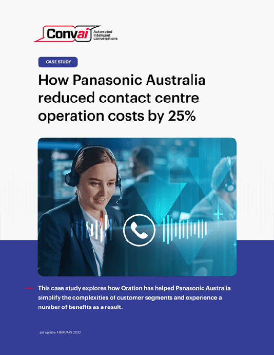 Panasonic Australia reduced contact centre operation costs by 25%﻿