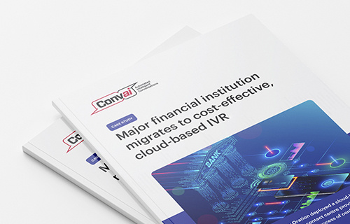 Major financial institution migrates to IVR