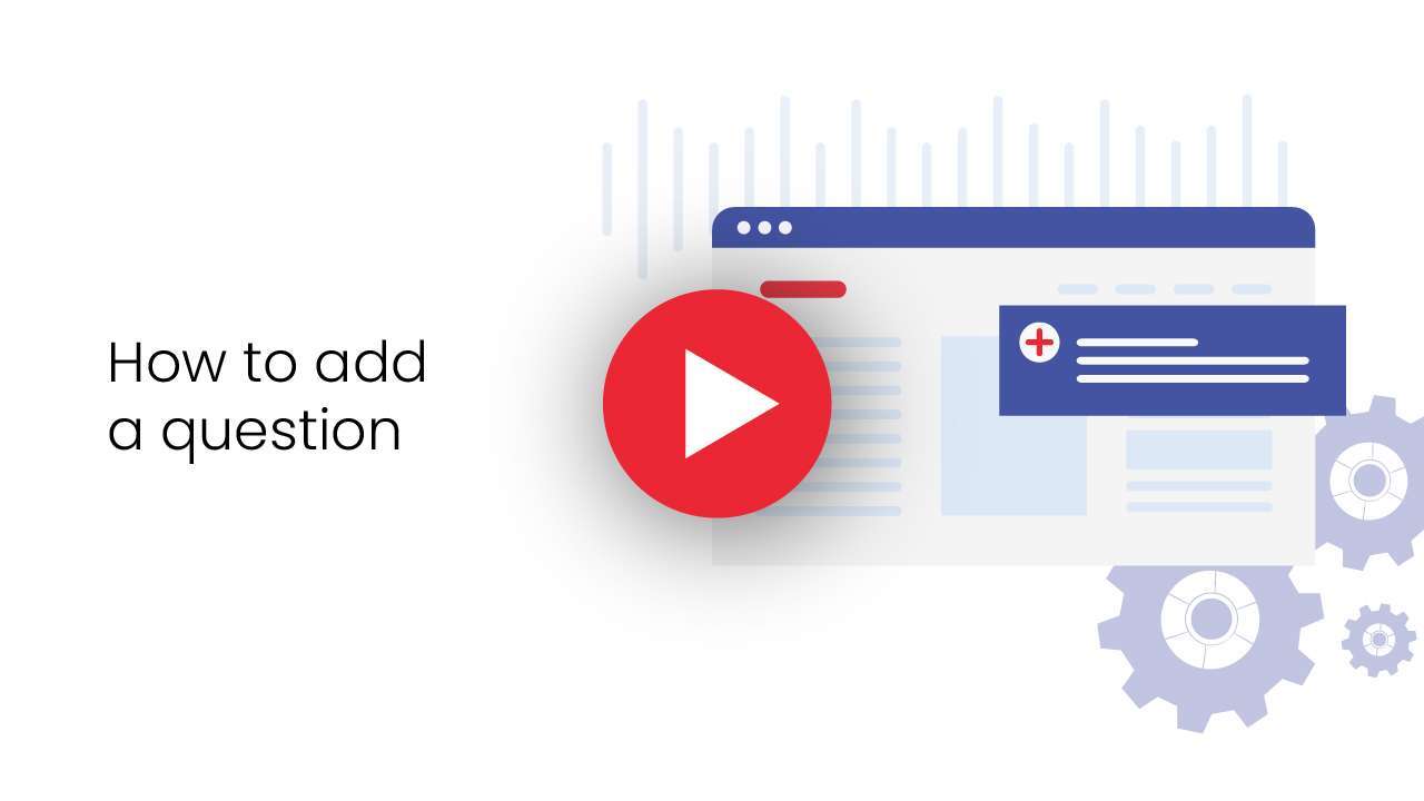 How to add a question