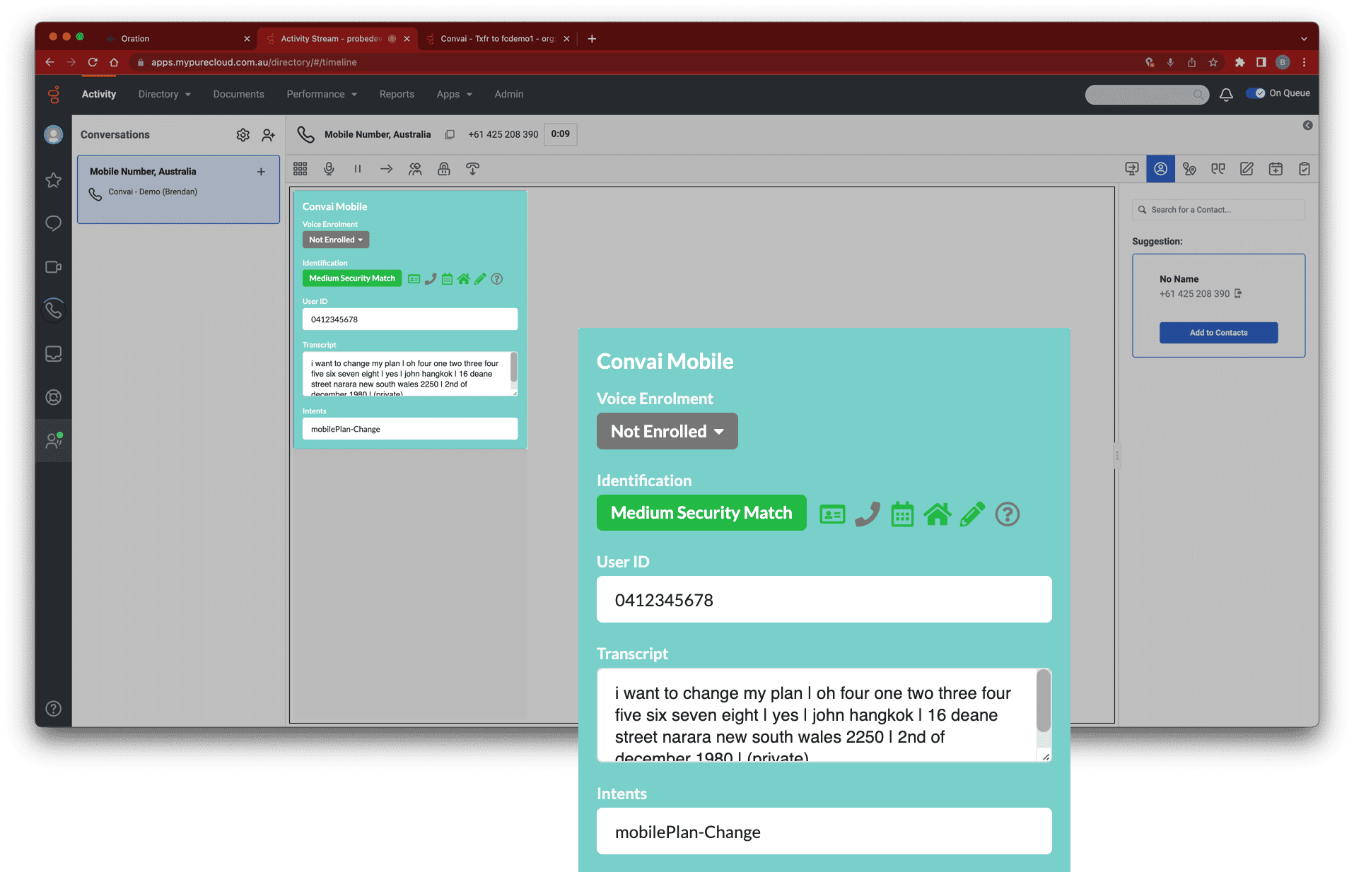 Contact Centre Agent